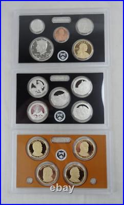 (10) 2012-S US Mint Silver Proof Sets OGP Box COA 140 Coins 90% Wholesale Lot