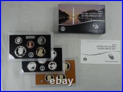 (10) 2014-S US Mint Silver Proof Sets with COA & Box 140 Coins Wholesale Lot (10) 2014-S US Mint Silver Proof Sets with COA & Box 140 Coins Wholesale Lot