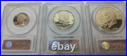1776-1976S SILVER PCGS GEM PROOF BICENTENNIAL 3pc AUTOGRAPHED SET IN DISPLAY BOX 1776-1976S SILVER PCGS GEM PROOF BICENTENNIAL 3pc AUTOGRAPHED SET IN DISPLAY BOX