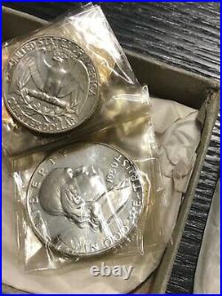 1950 Us Silver Proof Set 100% Original Still In Packaging And Box