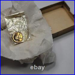 1951 US Mint SILVER PROOF SET Original Box OGP 5 Coin Set Sealed Cello Key F740