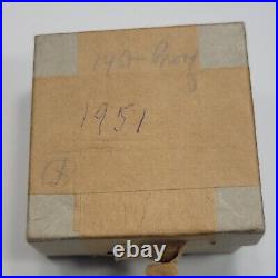 1951 US Mint Silver Proof Set Original Box OGP 5 COIN SET Sealed Cello F741
