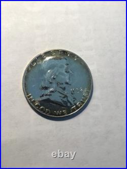 1952 5 COIN SILVER US BOX PROOF SET in Original box Nice toning