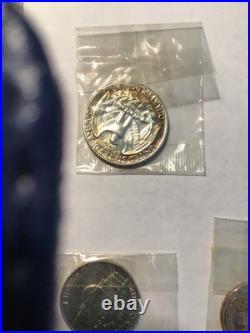 1952 5 COIN SILVER US BOX PROOF SET in Original box Nice toning 1952 5 COIN SILVER US BOX PROOF SET in Original box Nice toning