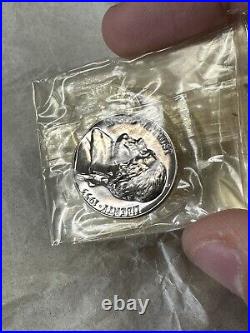 1953 U. S Mint Silver Proof Set, 5 coins, original box & cellophane