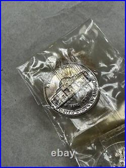 1953 U. S Mint Silver Proof Set, 5 coins, original box & cellophane