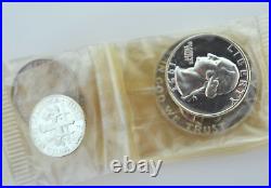 1953 Us Silver Proof Set 90% Silver Coins In Original Mint Box