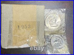 1953 silver US PROOF SET in ORIGINAL BOX, Original Tissue & Cellophane 1953 silver US PROOF SET in ORIGINAL BOX, Original Tissue & Cellophane