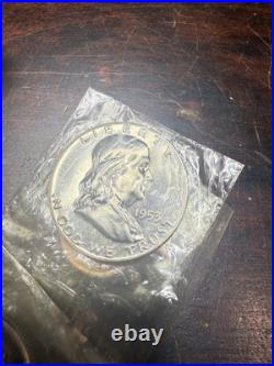 1953 silver US PROOF SET in ORIGINAL BOX, Original Tissue & Cellophane