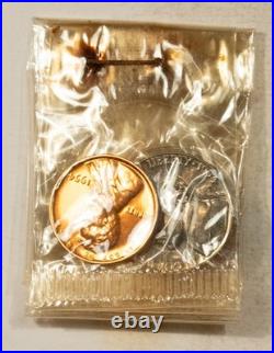 1954 5 Coin Silver Boxed Proof Set Gem Proof In Original Box! Fresh & Original
