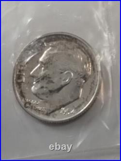 1954 Silver Proof Set Coins Dollar Half Quarter Dime Nickel Lincoln Cent & Box