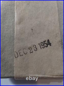 1954 Silver Proof Set Coins Dollar Half Quarter Dime Nickel Lincoln Cent & Box