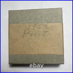 1954 UNOPENED Sealed United States Silver Box Proof Set