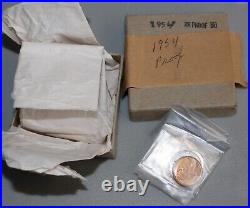 1954 US Proof Set 5 Coin Set 3 Silver Coins and Box 1c-50c All Original 1954 US Proof Set 5 Coin Set 3 Silver Coins and Box 1c-50c All Original
