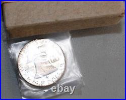 1954 US Proof Set 5 Coin Set 3 Silver Coins and Box 1c-50c All Original 1954 US Proof Set 5 Coin Set 3 Silver Coins and Box 1c-50c All Original