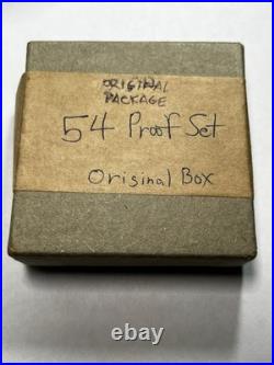 1954 US Proof Set Philadelphia 90% Silver with Original Box