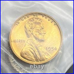 1954 US Silver Coin Proof Set Original Mint Box Doubled Die Obverse FS-101