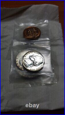 1954 U. S. Mint Silver Proof Set 5 Beautiful Coins Original Box & Wrapping