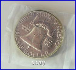 1954 Us Silver Proof Set 90% Silver Coins In Original Mint Box