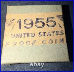 1955 Proof Set In Original Sealed Us Mint Box