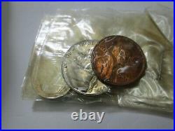 1955 US Mint Proof Silver Set ORIGINAL MINT PACKAGING NO BOX