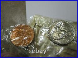 1955 US Mint Proof Silver Set ORIGINAL MINT PACKAGING NO BOX