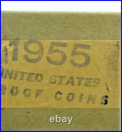 1955 U. S. MINT SILVER PROOF SET -in box