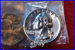 1955 Us Silver Proof Set In Original Mint Box With Original Mint Packaging! #40