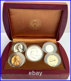 1961 Proof Set In Official U. S. Mint Display Silver Uncirculated Birthyear Coins
