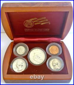 1961 Proof Set In Official U. S. Mint Display Silver Uncirculated Birthyear Coins