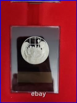 1974 Franklin Mint Holiday Sterling Silver Proof (4) Medal Set in Display Box