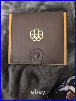 1976 Canadian Olympic Coin Proof Set Silver With Box And COA