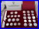 1980 Moscow Olympic 28 Silver Coin Proof Set Box & COA 1980 Moscow Olympic 28 Silver Coin Proof Set Box & COA