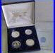 1980 Silver China 4 Coin Olympic Sports Proof Set Boxed & Coa