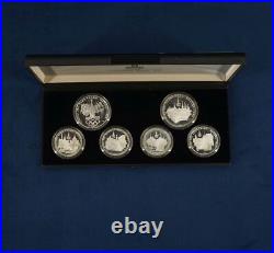 1980 USSR Russia Olympics Silver Proof Set In Box Free Shipping USA
