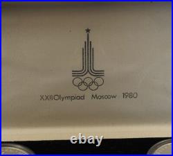 1980 USSR Russia Olympics Silver Proof Set In Box Free Shipping USA