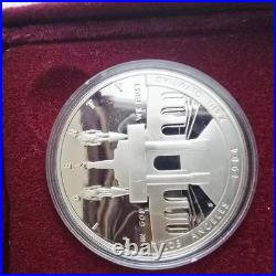 1983 1984 U. S. Olympics Gold & Silver Proof Commemorative 3 Coin Set with Box