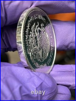 1985 Mo Mexico Revol. Comm SILVER PROOF Zapata Madero Carranza Villa COA & BOX