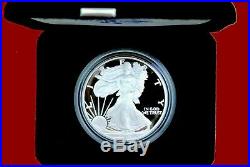 1986 2018 AMERICAN EAGLE PROOF SILVER DOLLAR, set in mint boxes and coa