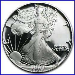 1986-S 1 oz Proof Silver American Eagle (withBox & COA) SKU #1088