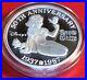 1987 Disney Snow White 50th Anniversary 5oz Silver Proof Coin withBox and COA #M3