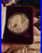 1987 Proof American Silver Eagle In Box with COA One Ounce Silver. 999