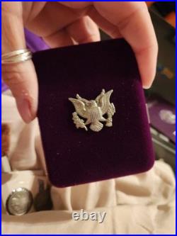 1987 Proof American Silver Eagle In Box with COA One Ounce Silver. 999