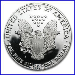 1987-S 1 oz Proof Silver American Eagle (withBox & COA) SKU #1086