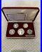 1988 Seoul Olympics Silver 5-Coin Proof Commemorative Set with Box and COA