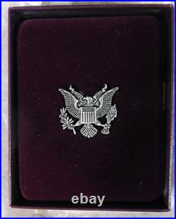 1990-S Proof American Silver Eagle Dollar $1 Box & COA US Mint Bullion OGP