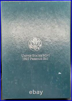 1990 US Botanic Garden Commemorative Prestige Set w Box COA & Silver Dollar M7F