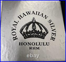 1991 Royal Hawaiian Mint Princess Dala Silver Proof BOX/ Signed COA By Bernard