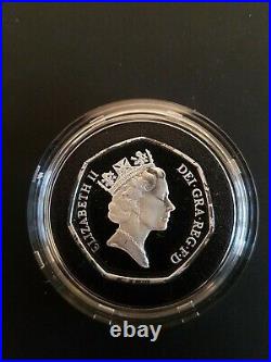 1992 -1993 Silver Proof 50p Fifty Pence EEC Box and COA. Very Rare