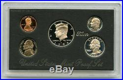1992 1998 Silver Proof Set Lot Run United States Mint OGP Box COA Collection